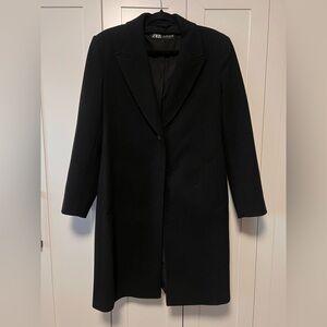 Zara Classic Black Trench Coat